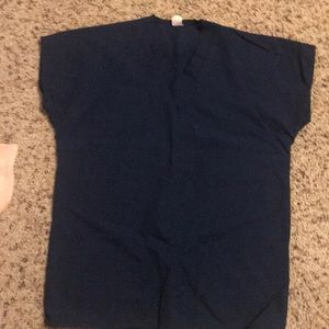 Navy blue scrub top. Size xs. Great condition